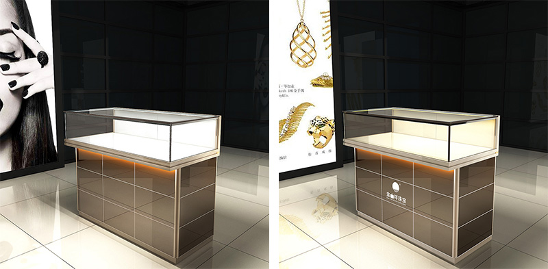 玻璃珠寶展示柜,藝術(shù)珠寶展柜,首飾飾品柜臺