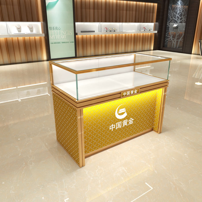 黃金珠寶展示柜臺(tái)K款-包邊