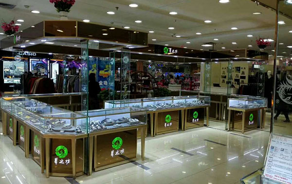 珠寶玉器展示柜設(shè)計